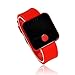 Produktbild TianranRT Neu Ultra Dünn Leicht Männer Mädchen Silikon Digital LED Sport Handgelenk Watch (Rot)