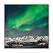Produktbild Nature Bandana, Aurora above Fjords Magical Nordic Aurora Borealis Sky Arctic Solar Scenery, Jade and Green,Unisex Bandana Head and Neck Tie Neckerchief Headdress Silk-Like 100% Polyester(size:M)