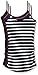 New Look Maternity Women's Pack of 3 Shoestring Stripe Sleeveless Maternity Vest Top, Purple (Dark Purple), 16