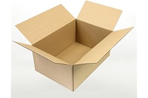 OfficeKing® 200 x Faltkartons 300 x 215 x 140 mm - Marken-Qualität Kartonversand Warensendung Karton Verpackungskarton