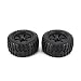 Produktbild fengwen66 1 para 120mm 1:10 Reifen Monster Truck Felge für HPI/Savage Racing RC Car (Schwarz)