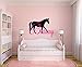 Produktbild Dozili Wandaufkleber Pferd, Pferdededekoration, für Kinderzimmer, Pferde, Pferde, Pferde, Pferde, 40,6 x 30,5 cm