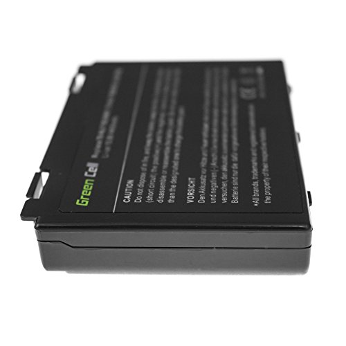 Green Cell® Standard Serie A32-F82 A32-F52 Laptop Akku für Asus K50 K50AB K50C K50i K50IJ K50iN K51 K51AC K70 K70IJ K70IO (6 Zellen 4400mAh 10.8V Schwarz) - 4