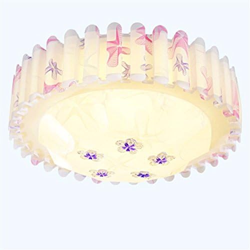 SLKDJFN Fashion Bedroom Ceiling Lamps Simple Bedroom Ceiling Lamps Led Modern Minimalist Warm Boudoir Lamps Trichromatic Segmentation Ceiling Lighting