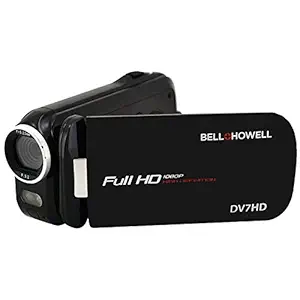 Bell + Howell Slice2 DV7HD-BK Full 1080p HD Camcorder with Touchscreen and 60x Zoom with 3-Inch LCD (Black)