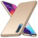 Produktbild HUOCAI Samsung Galaxy A50 Hülle Dünn Leicht Anti-Schock Handy PC Schutzhülle Case Cover Bumper Dünner Schutz Anti-Scratch Hardcase Handyhülle für Samsung Galaxy A50 (Gold)