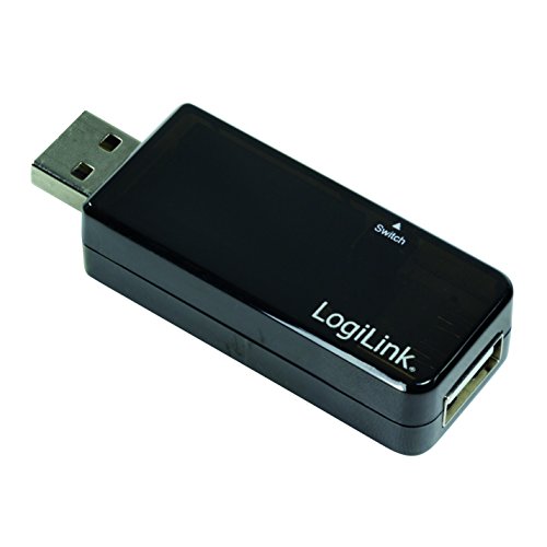 Preisvergleich Produktbild LogiLink PA0158 USB Power Multimeter Leistungsmssgerät Schwarz