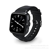 XiYunHan Smartwatch Andrews Wifi 3G GPS-Positionierung Smart Wear-Kamera Herzfrequenzüberwachung (Color : Black)