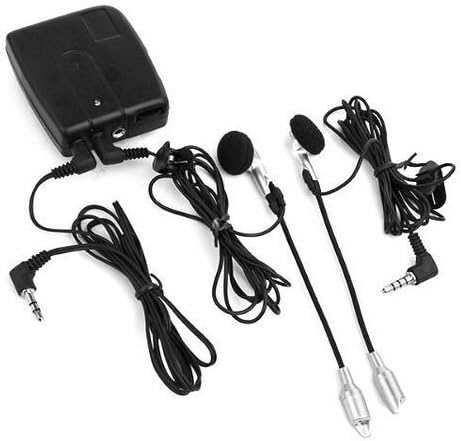 ZJ-LightM114 2-Way Intercom Motorcycle Communication System - Black