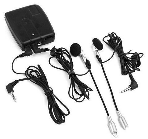 ZJ-LightM114 2-Way Intercom Motorcycle Communication System - Black