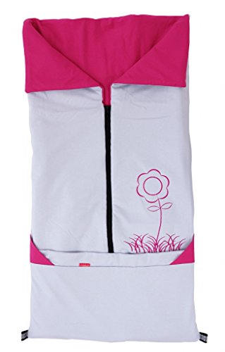 ByBoom® - Sommer-Kinderwagen Fußsack 2in1; Universal Fußsack und Decke für Babyschale, Autokindersitz, z.B. für Maxi-Cosi, Römer, Buggy, Babybett