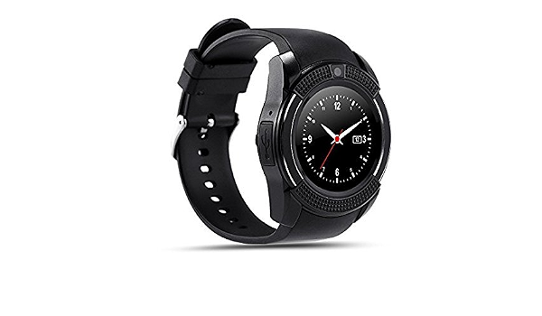 Samsung Galaxy J7 Pro Compatible Smartwatch bluetooth with camera Smart  Watch V9 Wrist Watch Phone with SIM Card Support New Arrival Best Selling  Premium Quality with Apps like Facebook / Whatsapp /