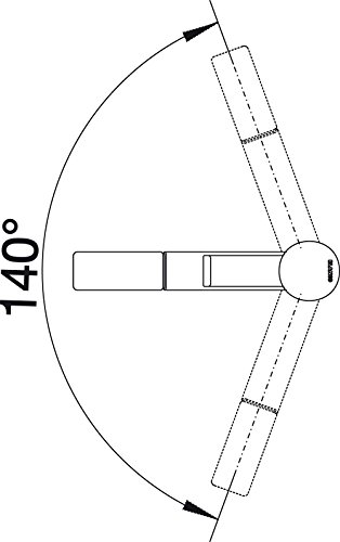 ZENOS-S, Küchenarmatur, SILGRANIT-Look, anthrazit/chrom, Hochdruck - 3