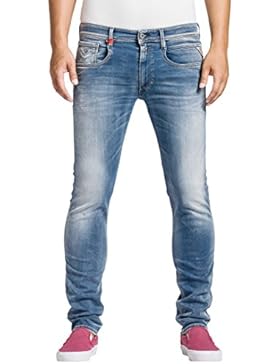 Replay Hyperflex Herren Stretch Jeanshose Anbass