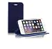 Produktbild iMummy The Book - Bookcase Echtleder iPhone 6/6s (4.7) dunkelblau