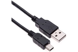 Keple Charging Cable Cord Compatible with SONY WALKMAN NWZ-E383 / NWZ-E384 / NWZE384L / NWZ-E384R / NWZ-E385 / NWZA-15 / NWZE585 NWZ-E585 | MP3 MP4 Music Player | Mini USB Charger Lead (1m / 3.3ft)