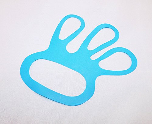 10 STÜCK Profi Fingerlinge Fingerfix Handschuhspanner blau Stechschutzhandschuh Handschuhspanner