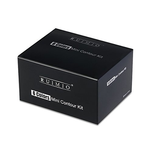 RUIMIO Contouring Palette Tragbar Creme Contour Kit – 6 Farbtöne - 7