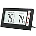 Produktbild Innen-Luftfeuchtigkeit Thermometer Monitor Sensor, Amir Digital Thermometer Hygrometer und Luftfeuchtigkeit Gauge – akkurate Messungen – (° C/F) – Min/Max Records – Für Autos, Zuhause, Büro