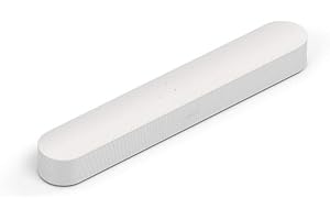 Sonos Beam Soundbar TV Smart, Compatibile con Alexa e Google Assistant Integrati, Bianco