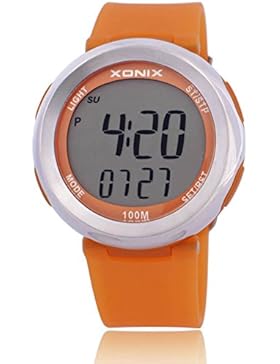 Kinder watch digital led wasserdichte girls digital watch-B