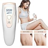 Fünf Behandlungsstufen: Fünf einstellbare Energiestufen für eine sanfte, aber effektive Behandlung. Sie können die Stufe an die Hautpartie und das Haarwachstum anpassen. Bei richtiger Anwendung ist die IPL-Behandlung auch bei empfindlicher Haut und empfindlichem Körperbereich angenehm und schonend.