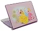 Produktbild Unbekannt Laptop Sticker 27,5 cm * 36,5 cm kürzbar - Disney Prinzessin Princess Mädchen pink Aufkleber Folie - Notebook / Notebooksticker