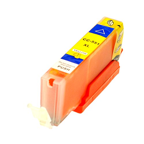 10 Druckerpatronen für IP7250 MG 5450 MIT CHIP und Füllstandanzeige für Canon Pixma MG6350, MX725, MX925, kompatibel zu PGI550BK , CLI551C , CLI551M, CLI551Y und CLI551BK - 6