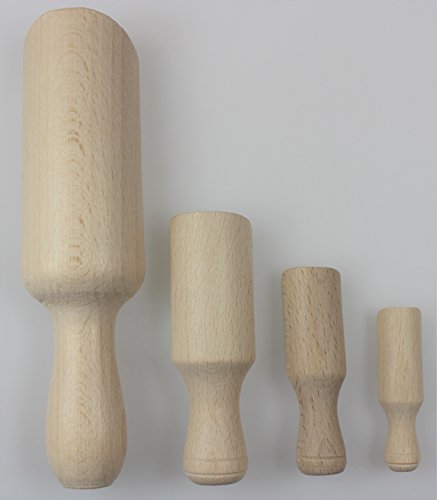 Schöpfkelle Aus Holz, 4 Stück - 8