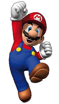 Wandtattoo Kinder Super Mario, 30 cm