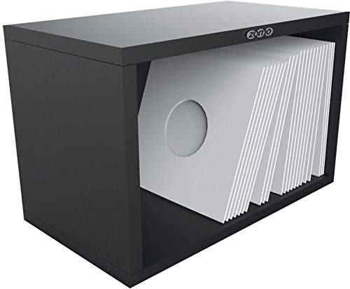 Zomo VS Box 7/100 Ibiza - Caja para 100 discos de vinilo, color negro