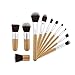 Produktbild Loveusexy Make Up Pinsel - make up brushes 11 Stück Set mit Premium Synthetik Haar und natürlichen Bambus Griffe-Make-up Pinsel Set - Face Powder Pinsel Make-up Pinsel Kit