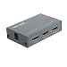 Produktbild VeLLBox (HDMI 2.0Version) HDMI 1x2-Teiler mit 4Kx2K bei 60 Hz (600 MHz), 1 In 2 Out, Unterstützung Volle 3D, 5V / 2A Universal Power Adapter, Grau