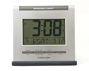 Timelink Alarm Clock: Amazon.co.uk: Kitchen & Home
