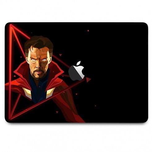 GADGETS WRAP Apple MacBook Air 13 inch Printed Skin for Top - Dr. Strange