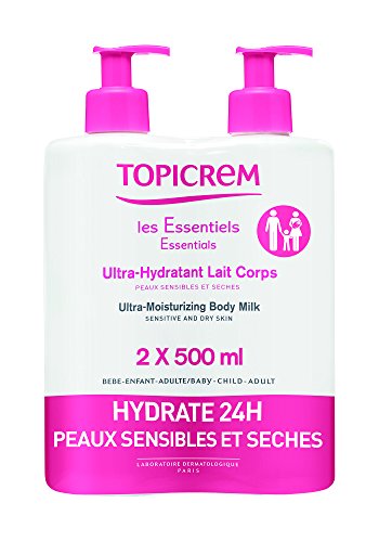 Topicrem Essentials Ultra-Moisturizing Body Milk 2 x 500ml
