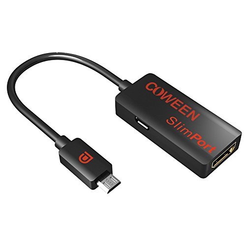 COWEEN Slimport zu HDMI Videokonverter MyDP geeignet für Smartphones / Tablets mit SlimPort/MyDP-Anschluss