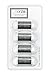 UTILYZE Refill Rollers for Electronic Foot File Pedicure Electric Callus Remover, 4 Pack (Fine Coarse)