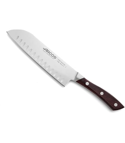Arcos Coltello Da Sbuccio Serie Natura – Lama 70mm In Acciaio Inossidabile, Manico In Legno Di Palissandro, 20g, Lavabile In Lavastoviglie - 2