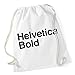 Produktbild Certified Freak Helevetica Bold Gymsack White