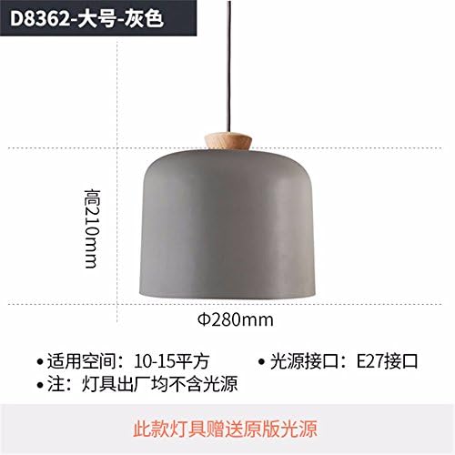 Xky929 Nordic Led Moderni Retrò Camera Da Letto Soggiorno Letto Singolo Grigio Bar ? Arte Culinaria Le Luci Della Sala Di Trattamento