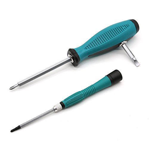 e-durable Magnetischer Schlitz & Phillips & Pentalobe-Schraubendreher Kit Multifunktions-Elektronik Schraube Treiber Repair Tools Set für Handy, Tablet, PC, MacBook und andere Haushaltsgeräte - 3