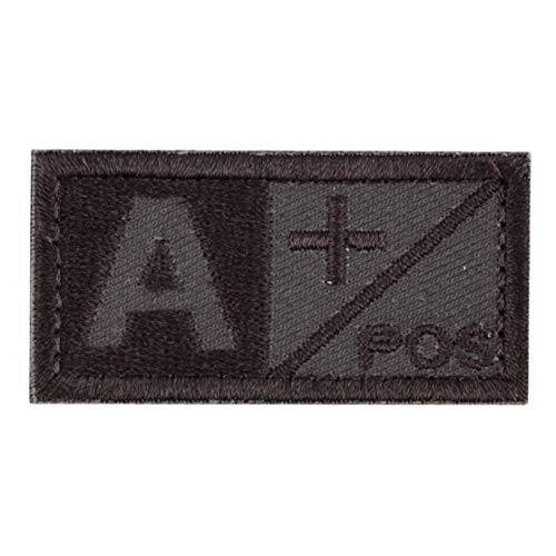 Patch 3D pour Groupe sanguin Patch Vert AB AB O POS NEG Coyote Tan OD Kaemma