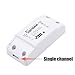 Produktbild Sanmubo Sonoff Dual Home Automation Wireless WiFi Smart Schalter 220V Smart Switch Modul Fernbedienung mit elektrischem Anschluss für Haushaltsgeräte