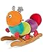 Mamas & Papas Toddlers Infants Rocking Animal - Babyplay Charlie Caterpillar Baby Sit And Ride Soft Toy