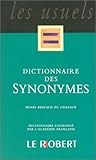 Dictionnaire des synomymes