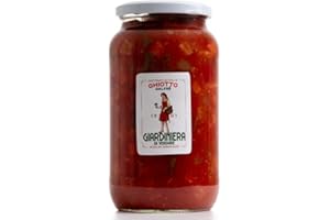 GHIOTTO GALFRE' ANTIPASTI D'ITALIA Ghiotto, Galfré Antipasti d'Italia, Giardiniera Piemontese di Verdure Miste In Agrodolce, Ideale Per Antipasti, Aperitivi e Contorni, Formato da 1Kg