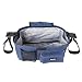 Damero Pram Buggy Buddy Stroller Organiser Storage Bag with Shoulder Strap, Great for Bike or Car Seat Organiser, Blue