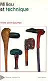 Milieu et Techniques