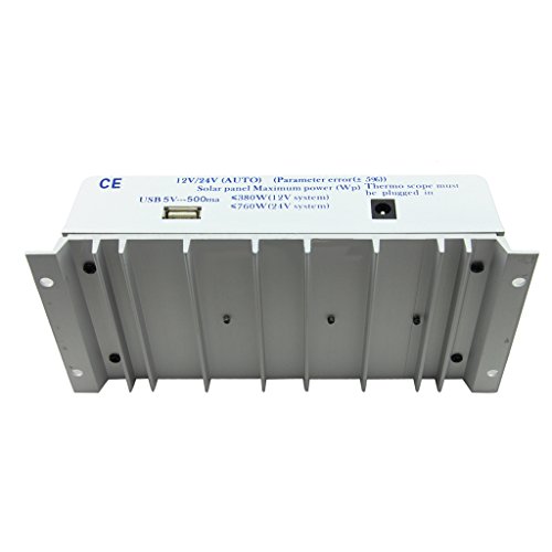 Solar-Panel-Regler Lcd 30a 12v MPPT Laderegler Dreimalige & USB - 6